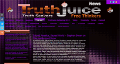 Desktop Screenshot of news.truthjuice.co.uk